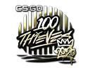 100 Thieves (Gold) | 2020 RMR