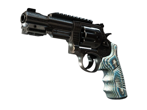 StatTrak™ R8 Revolver | Grip (Battle-Scarred)