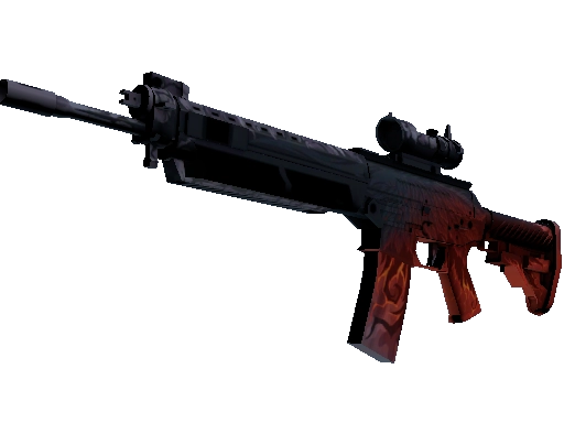 StatTrak™ SG 553 | Darkwing (Minimal Wear)