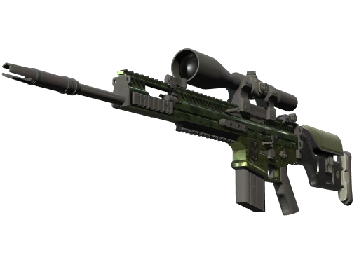 SCAR-20 | Green Marine (Minimal Wear)
