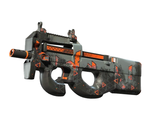StatTrak™ P90 | Trigon (Minimal Wear)