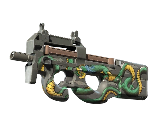P90 | Emerald Dragon (Minimal Wear)