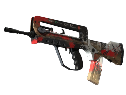 StatTrak™ FAMAS | Roll Cage (Minimal Wear)