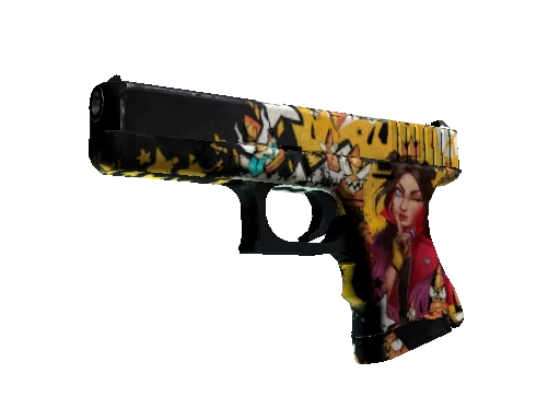 StatTrak™ Glock-18 | Bullet Queen (Battle-Scarred)