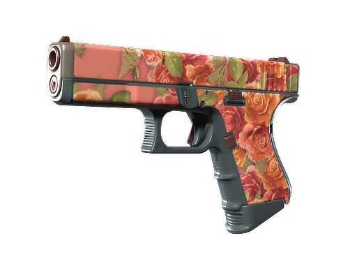Glock-18 | Coral Bloom (Minimal Wear)