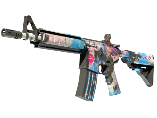 StatTrak™ M4A4 | Temukau (Battle-Scarred)