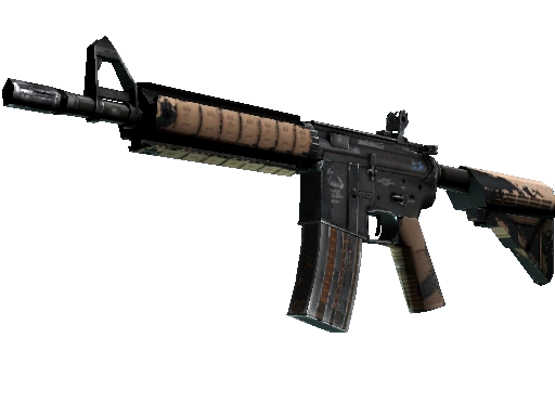StatTrak™ M4A4 | Poly Mag (Well-Worn)