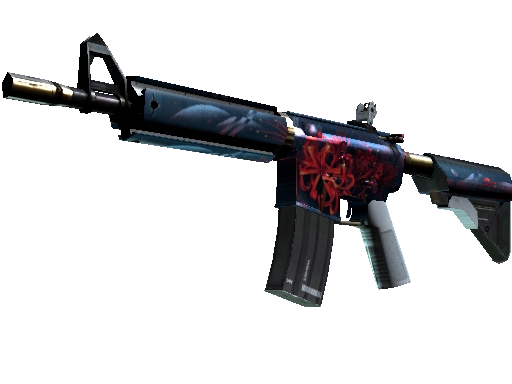 StatTrak™ M4A4 | Spider Lily (Minimal Wear)