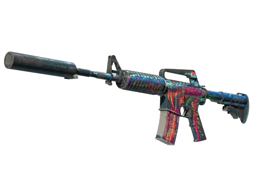 StatTrak™ M4A1-S | Hyper Beast (Battle-Scarred)