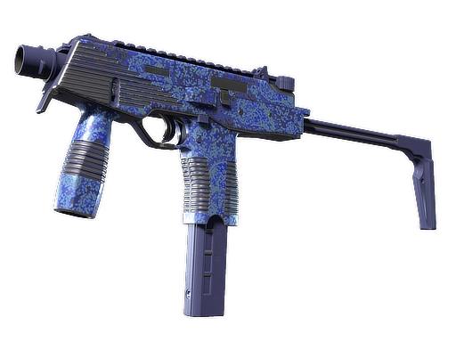 MP9 | Cobalt Paisley (Minimal Wear)