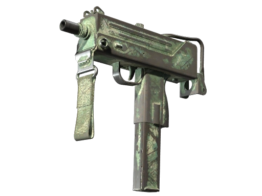 MAC-10 | Surfwood (Battle-Scarred)