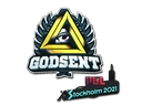 Sticker | GODSENT (Foil) | Stockholm 2021