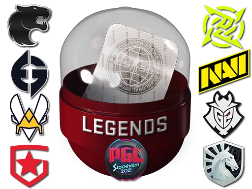 Stockholm 2021 Legends Sticker Capsule