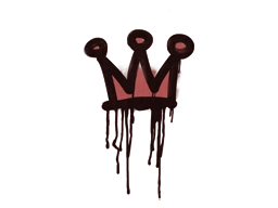 Sealed Graffiti | Little Crown (Blood Red)