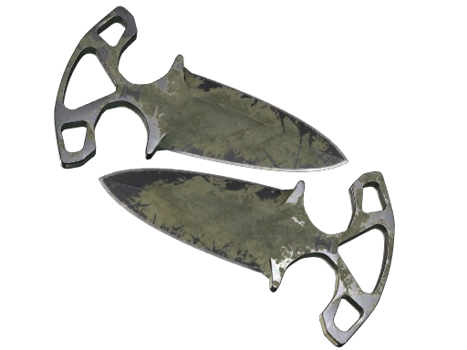 ★ StatTrak™ Shadow Daggers | Safari Mesh (Battle-Scarred)