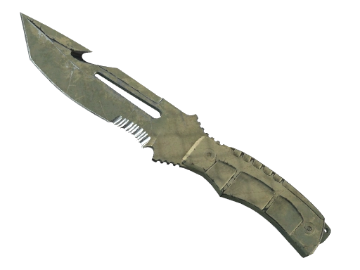 ★ StatTrak™ Survival Knife | Safari Mesh (Battle-Scarred)