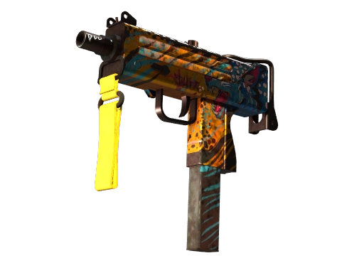 StatTrak™ MAC-10 | Stalker (Battle-Scarred)