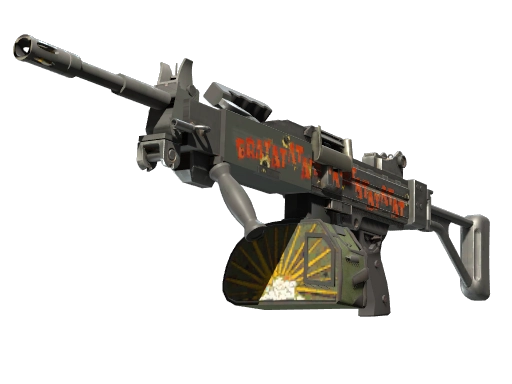 Negev | Bratatat (Battle-Scarred)