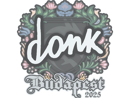 Sticker | donk | Budapest 2025