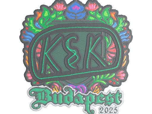 Sticker | kyousuke (Embroidered) | Budapest 2025