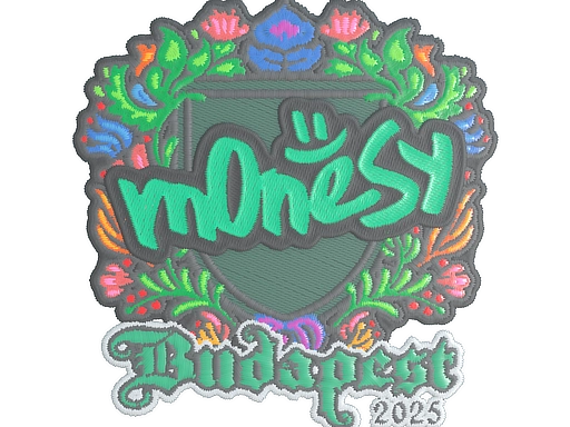 Sticker | m0NESY (Embroidered) | Budapest 2025