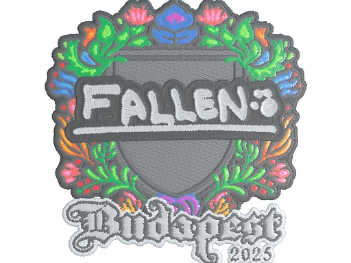 Sticker | FalleN (Embroidered) | Budapest 2025