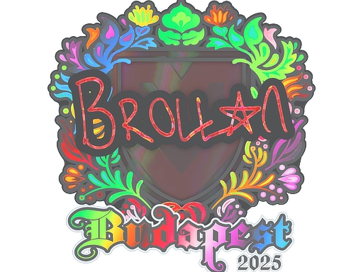 Sticker | Brollan (Holo) | Budapest 2025