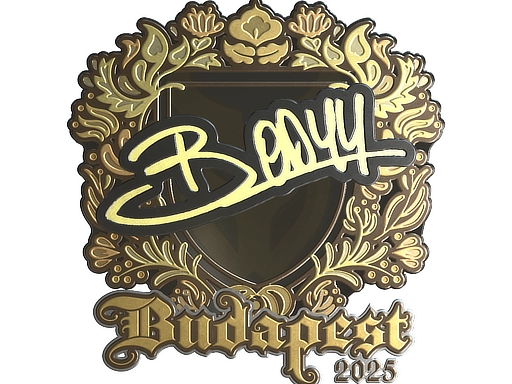 Sticker | bodyy (Gold) | Budapest 2025