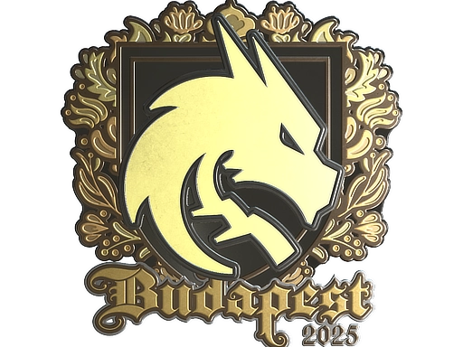 Sticker | Team Spirit (Gold) | Budapest 2025