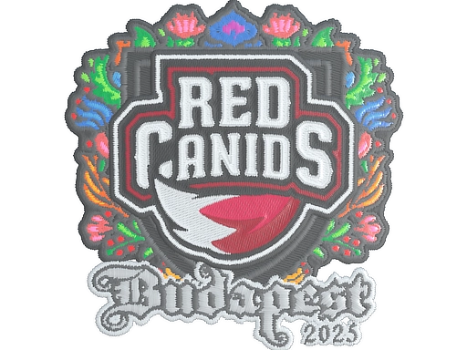 Sticker | RED Canids (Embroidered) | Budapest 2025