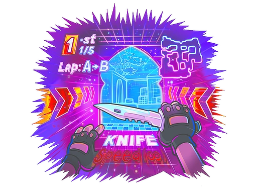 Sticker | First Lap (Holo)
