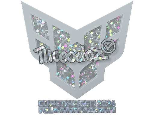Sticker | nicoodoz (Glitter) | Copenhagen 2024