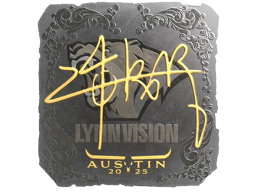 Sticker | z4KR (Foil) | Austin 2025