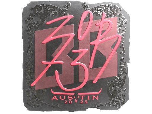 Sticker | zorte (Foil) | Austin 2025