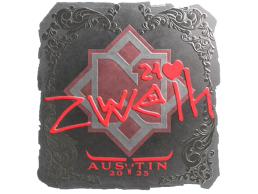 Sticker | zweih (Foil) | Austin 2025