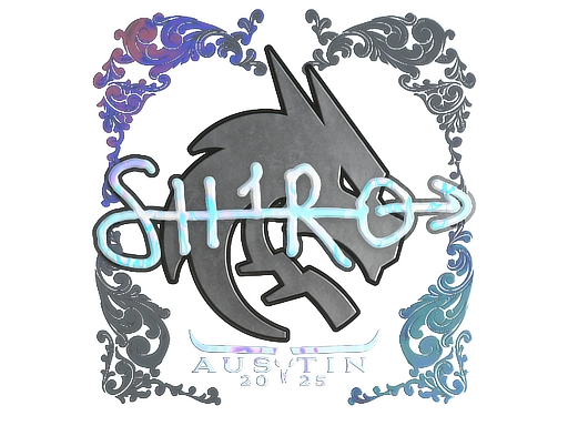 Sticker | sh1ro (Holo) | Austin 2025