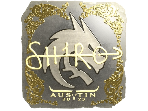 Sticker | sh1ro (Gold) | Austin 2025