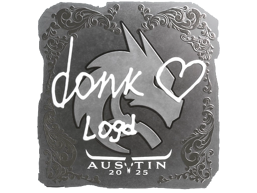 Sticker | donk (Foil) | Austin 2025