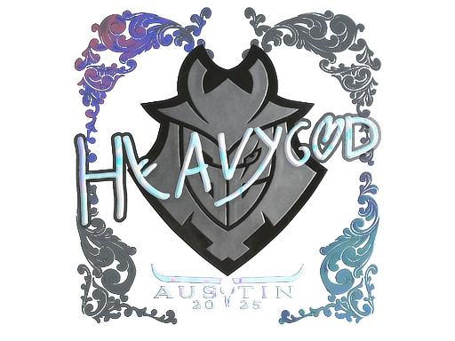 Sticker | Heavygod (Holo) | Austin 2025