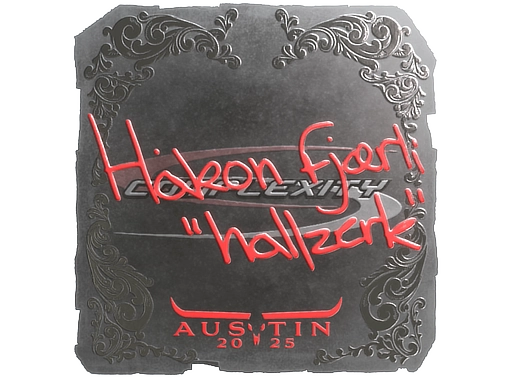 Sticker | hallzerk (Foil) | Austin 2025