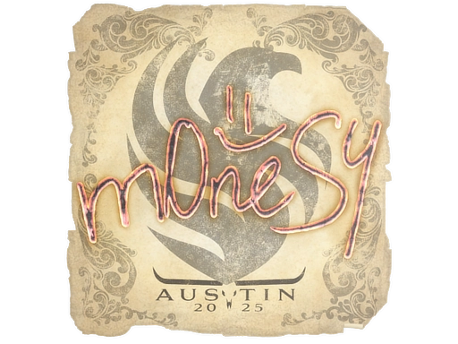 Sticker | m0NESY | Austin 2025