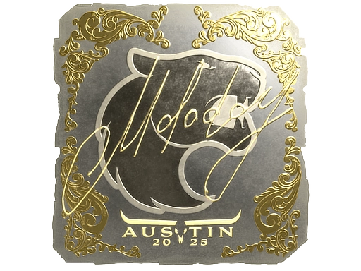 Sticker | molodoy (Gold) | Austin 2025