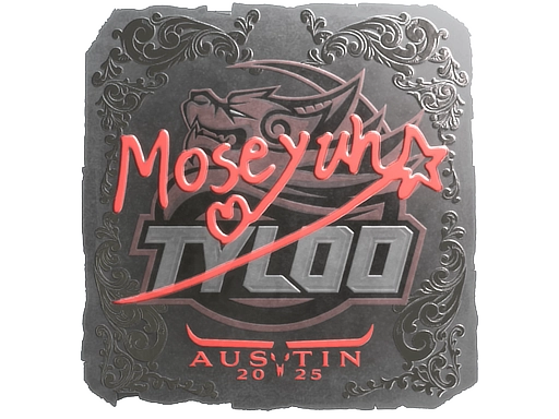 Sticker | Moseyuh (Foil) | Austin 2025