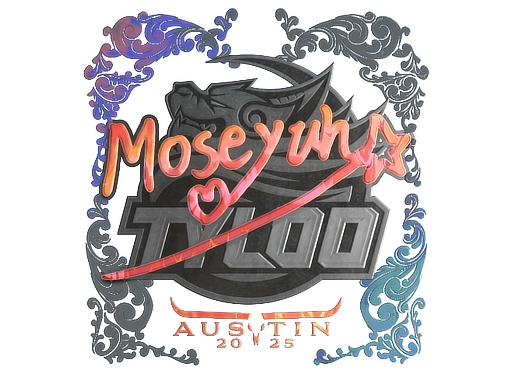 Sticker | Moseyuh (Holo) | Austin 2025