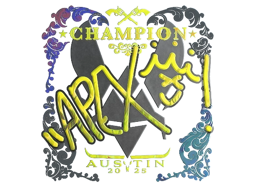 Sticker | apEX (Holo, Champion) | Austin 2025