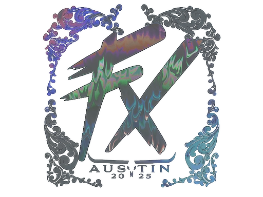 Sticker | Fluxo (Holo) | Austin 2025