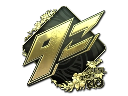 Sticker | 9z Team (Gold) | Rio 2022